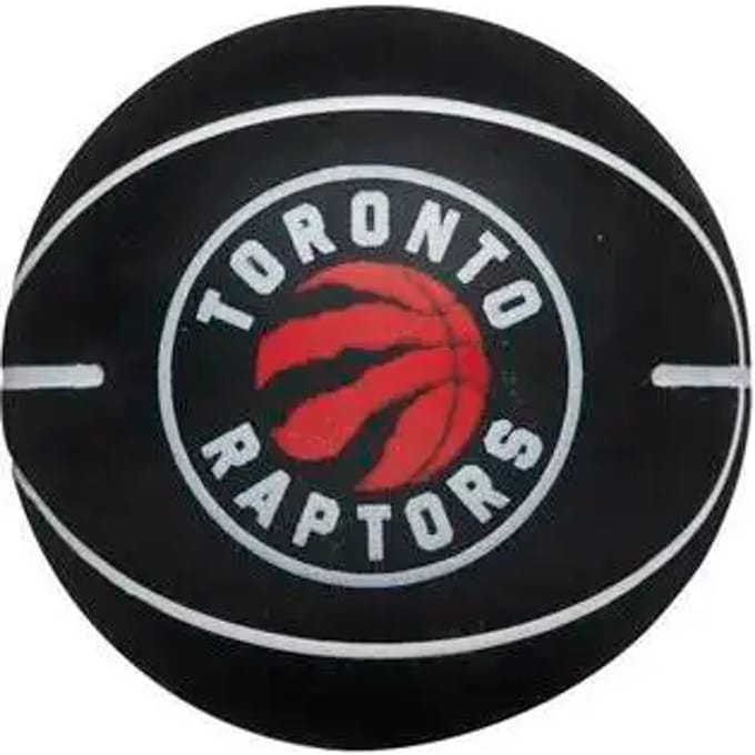 Stuiterende bal nba dribbelen Toronto Raptors