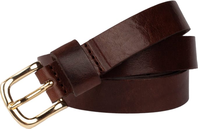 Legend Dames - Leren riem - Bruin - 75cm