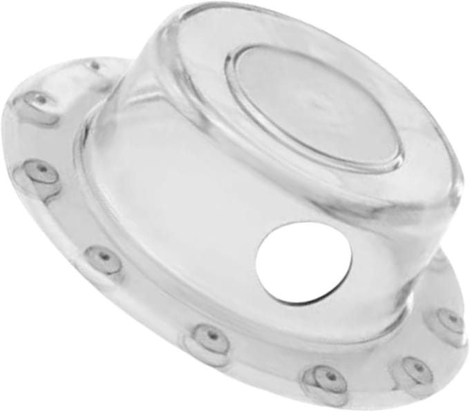 Badkuip Overloopafdekking - Overloopstop Bad - Meer Water Vullen - Luchtdichte Afdichting - Diameter 10 cm - Transparant