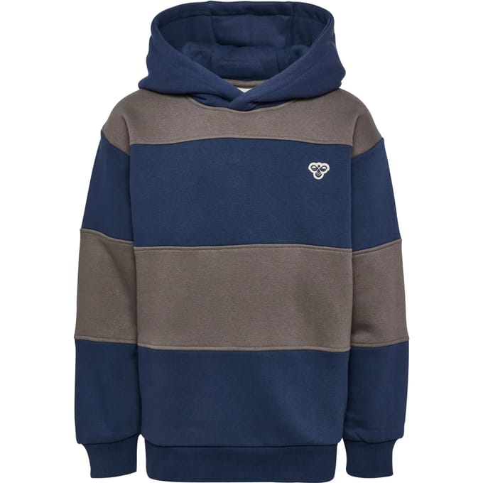 hmlJR LOOSE STRIPE HOODIE BEE