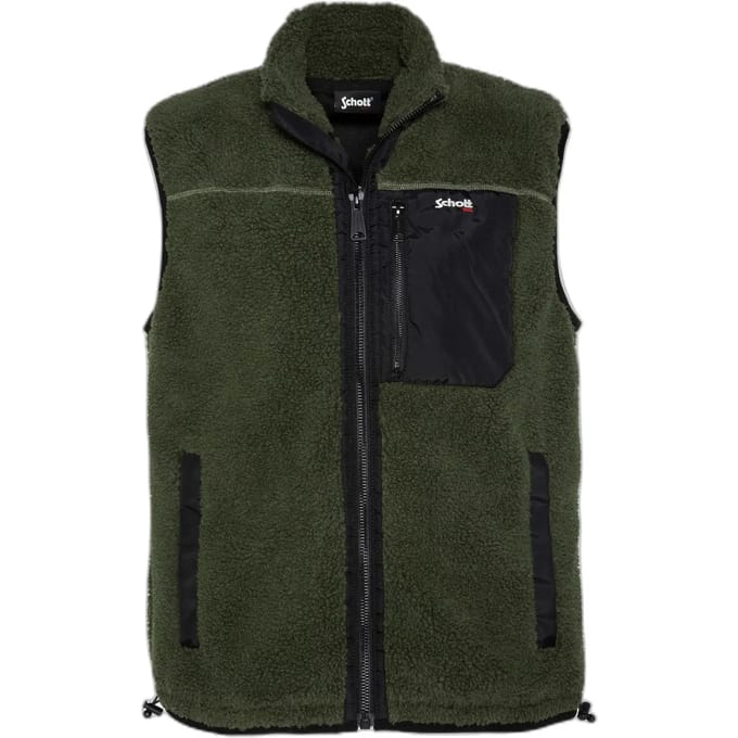 Sherpa vest Schott Swwadev
