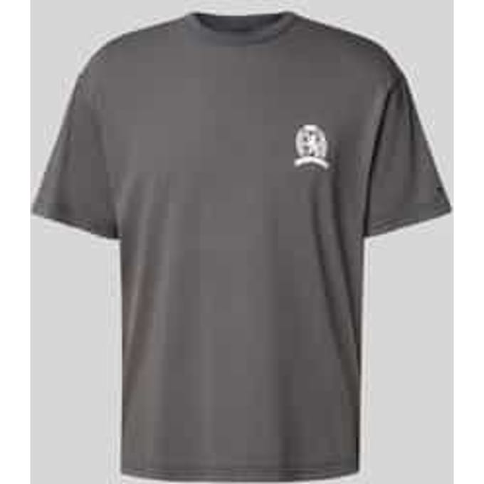 Regular fit T-shirt van puur katoen