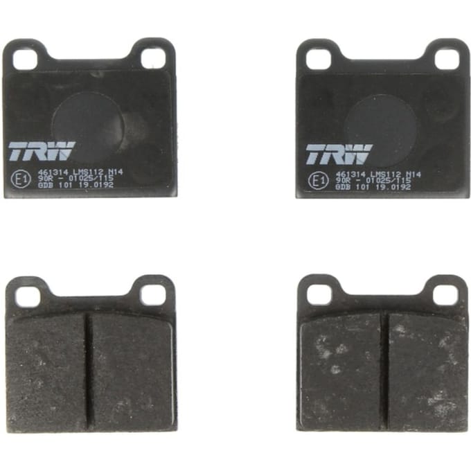 Remblokkenset, schijfrem COTEC TRW AUTOMOTIVE GDB101