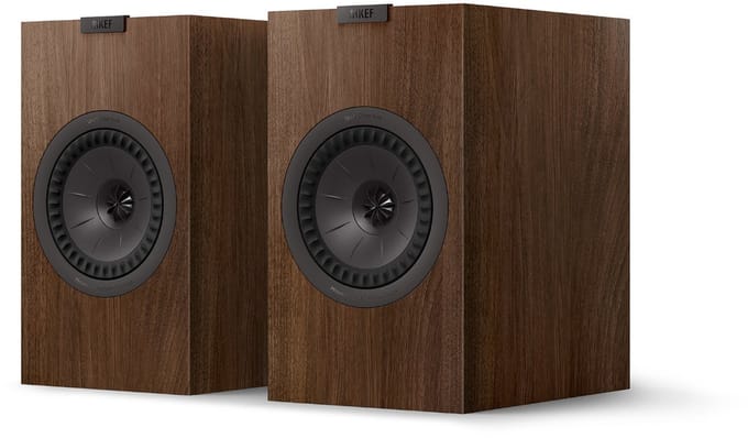 Kef Luidsprekers Q3 Meta Boekenplankspeaker - Walnoot (Per Paar)