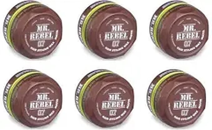MR REBEL 07 STYLING WAX MATTE (6 STUKS) 900 ml) haar Styling