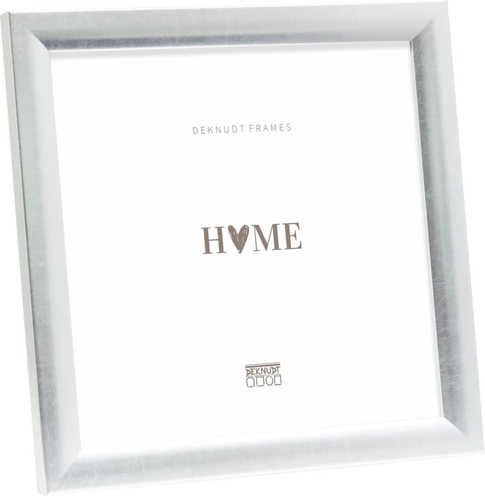 Deknudt Frames fotolijst S54SD2 - zilverkleur - hout - 30x30 cm
