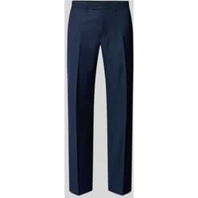 Fijn gestructureerde pantalon met persplooien