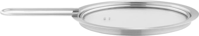 Eva Trio - Deksel Glas Ø 16 cm - Roestvast Staal - Zilver -