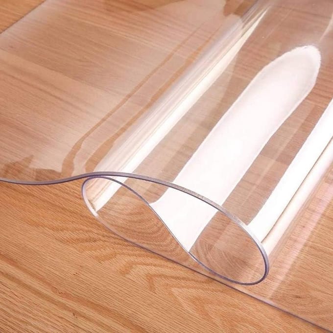 Bureaumat - Desktop Protector - Bureau Beschermen - Waterdicht Hittebestendig - 150x60 cm - Transparant