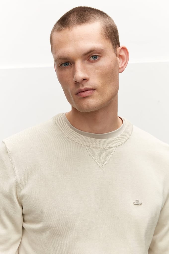 The Goodpeople Korean Knitwear Stone Größe: XXL | Pullover Outlet | Herren