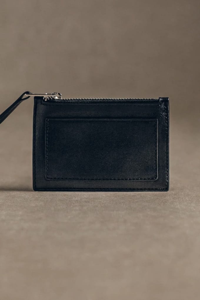 Mikuta The Black Leather Wallet Black Größe: OS | Geldbörsen Outlet | Damen | Schwarz