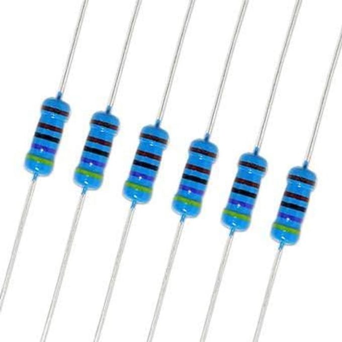 Vaste Weerstanden - Metaalfilm Component - Elektronische Circuits - Hoge Stabiliteit - 25 Stuks 1W - Zilver