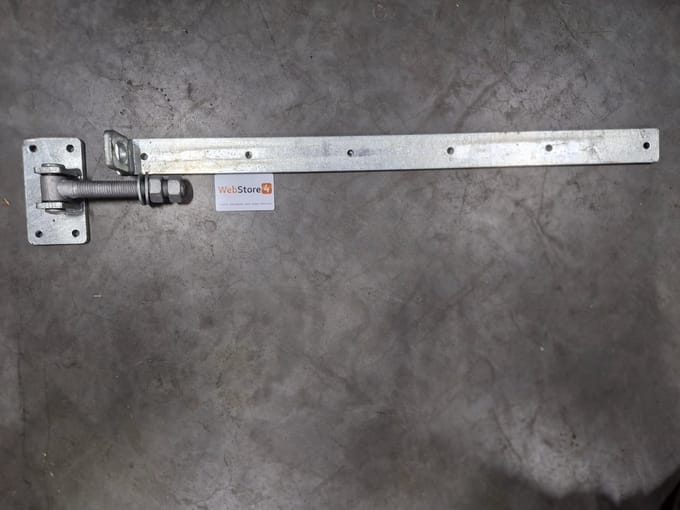 WL4 LUX-46 Verstelbaar Scharnier 80 cm dikte 8 mm Verzinkt