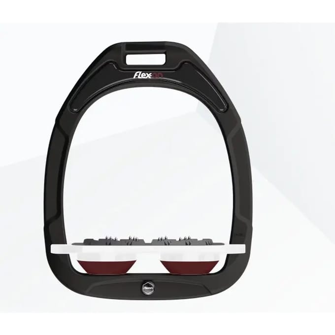Ultra Grip Platte Beugels Zwart/Wit/Bordeaux Flex-On Green Composite