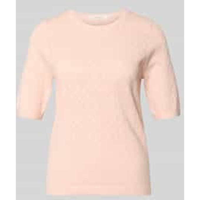 regular fit T-shirt in etskanteffect model 'HELEN'