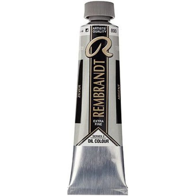 Rembrandt Olieverf Tube 40 ml Zilver 800