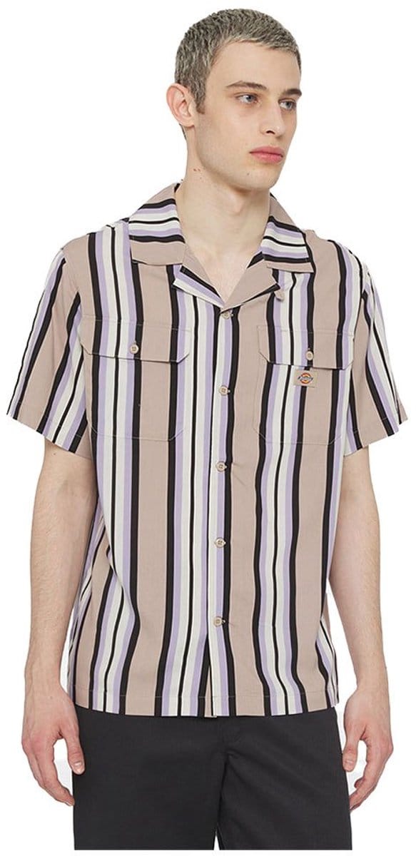 Dickies Forest Overhemd Met Korte Mouwen Beige M Man