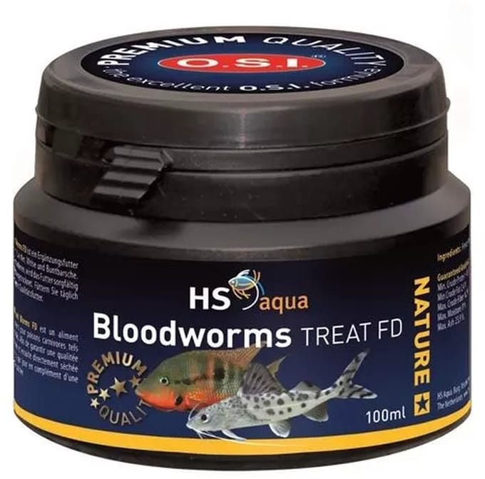 HS Aqua Bloodworms - 100ML - Aquariumvoer