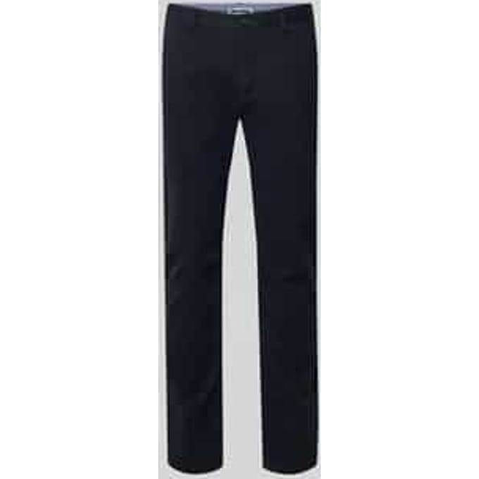 Nauwsluitende Chino met recht silhouet en middelhoge taille
