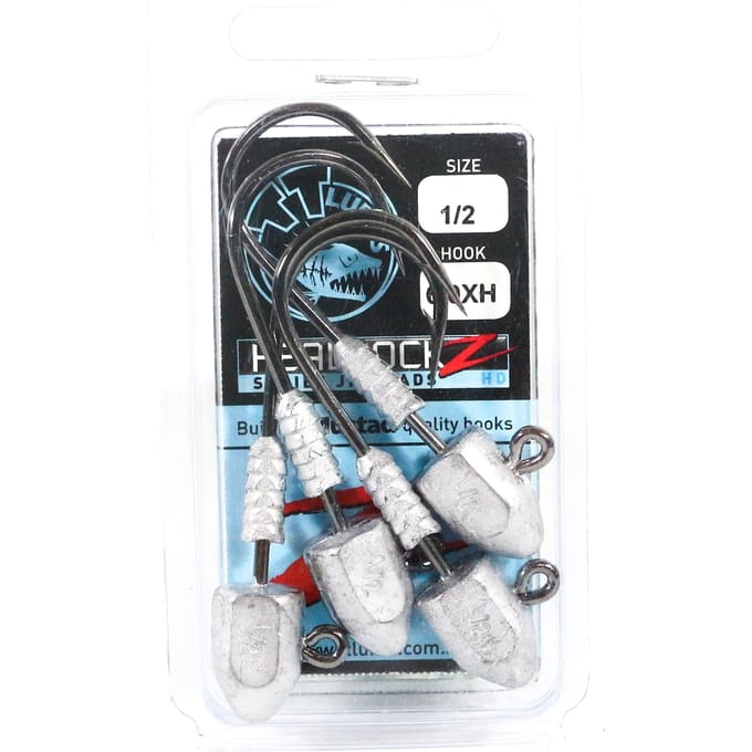 Tackle Tactics TT Headlockz HD jigkop 1/2 oz 6/0 H 4/pak (3221)