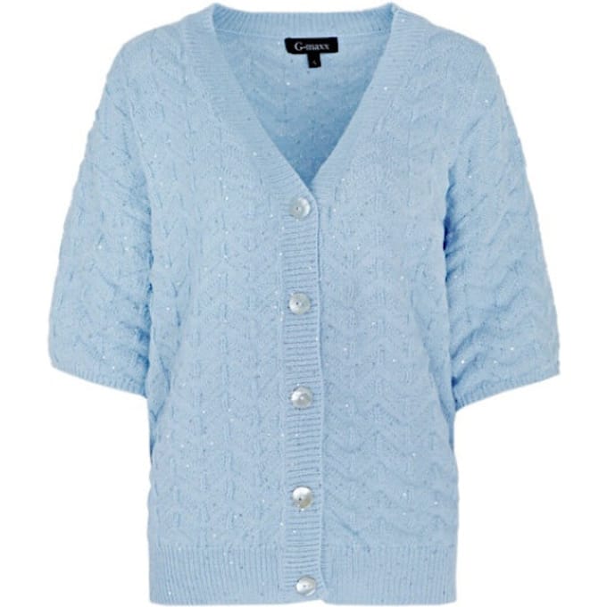 G-Maxx vest Tate - Chambray blue