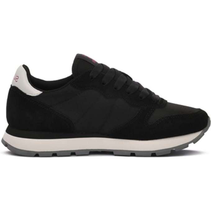 SUN68 Ally Solid - Dames Sneakers Schoenen Zwart Z46201-11 , Maat: EU 38