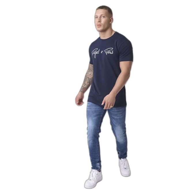 T-shirt Project X Paris Logo basic broderie
