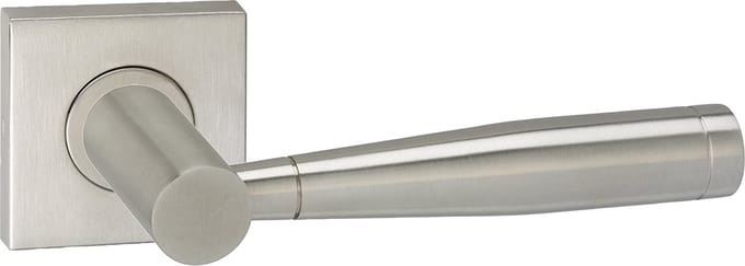 Deurkruk - Impresso Retford - Voor binnen - Vierkant - RVS - 2 stuks