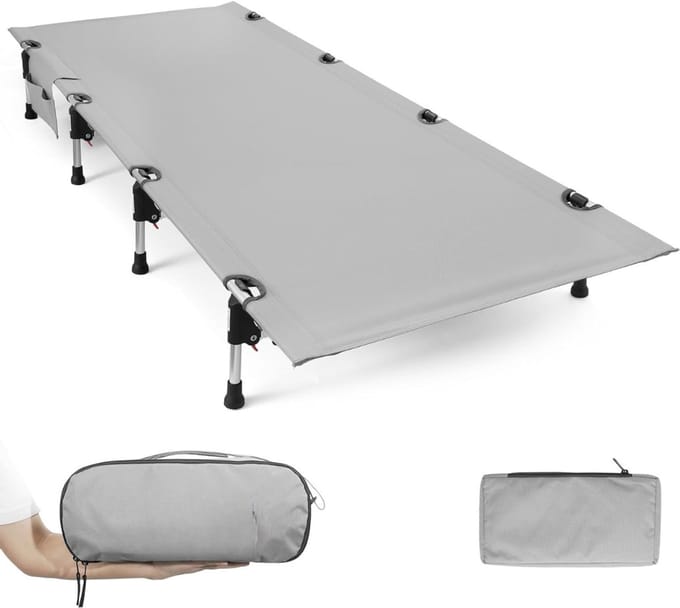 Lexium Veldbed - Kampeerbed - Veldbedden - Veldbed Kamperen - Kampeermatras
