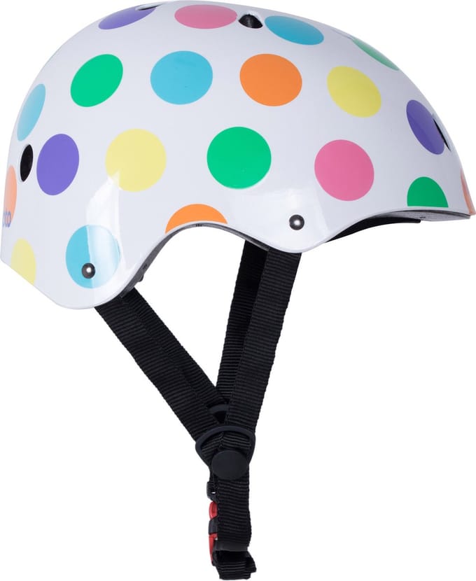 Kiddimoto Helm Pastel Dotty Medium
