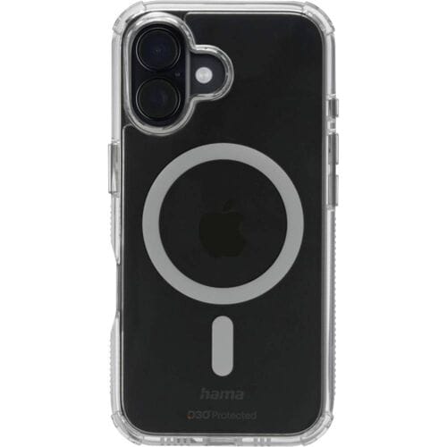Hama Cover Apple iPhone 17 Transparant MagSafe compatible, Inductieve lading