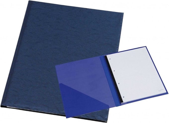 Rillstab Schrijfmap Incl. Gelinieerd A4 Slimbloc Lissabon Blauw