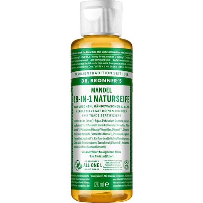 Dr. Bronner's Zeep 18-in-1 natuurlijke zeep Vloeibare Dames 120 ml
