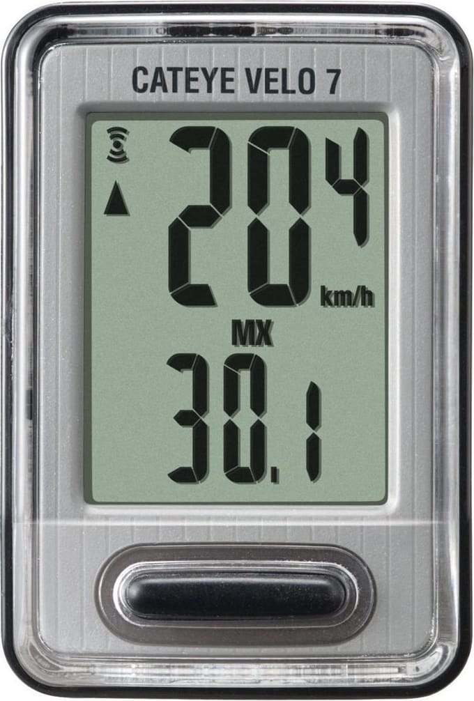 Cateye Velo 7 Fietscomputer - CC-VL520 - Zwart