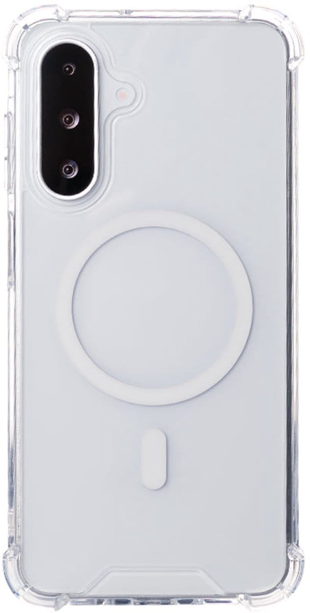 Rixus Anti-Burst Case With MagSafe For Samsung Galaxy A26, A17 Transparent