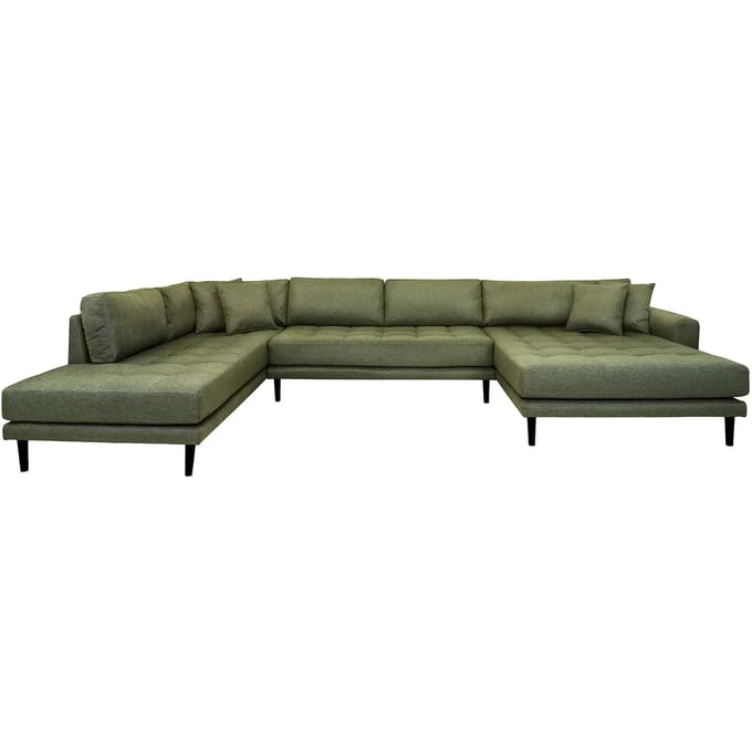 Bank met open rechtereinding House Nordic Lido U-Sofa