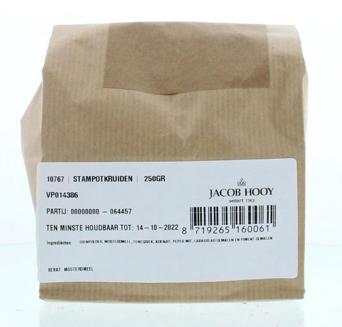 Jacob Hooy Stamppotkruiden 250 Gram