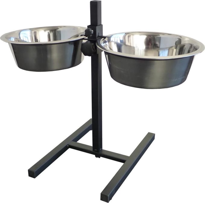 H-Standaard incl. voerbak 2x2,00L/19cm
