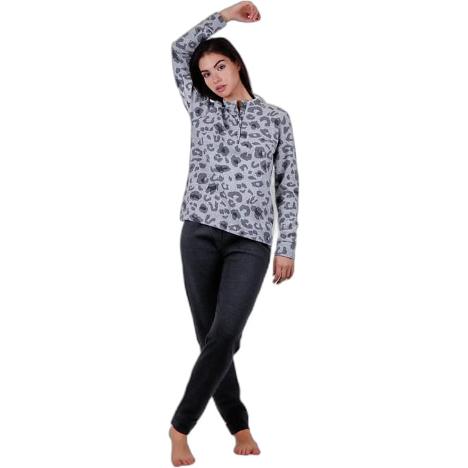 Dames pyjama met lange mouwen Admas Skin