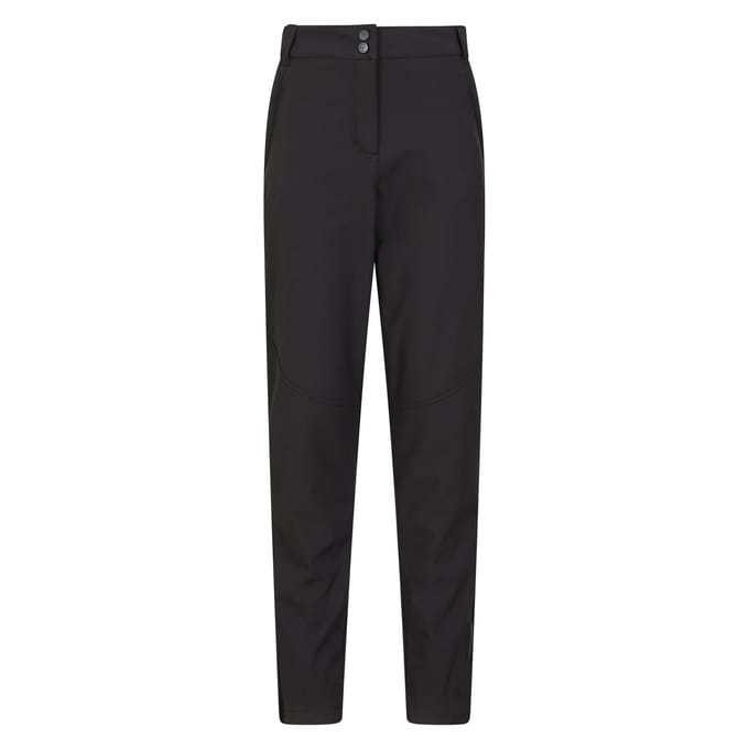 Mountain Warehouse Dames/Dames Sierra II Softshell RECCO skibroek (Zwart)