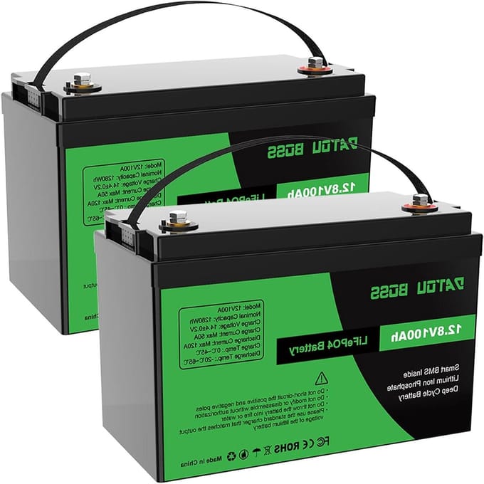 Lithium Batterij - LiFePO4 Accu - Energie Opslag - Ingebouwde BMS - 1280Wh Capaciteit