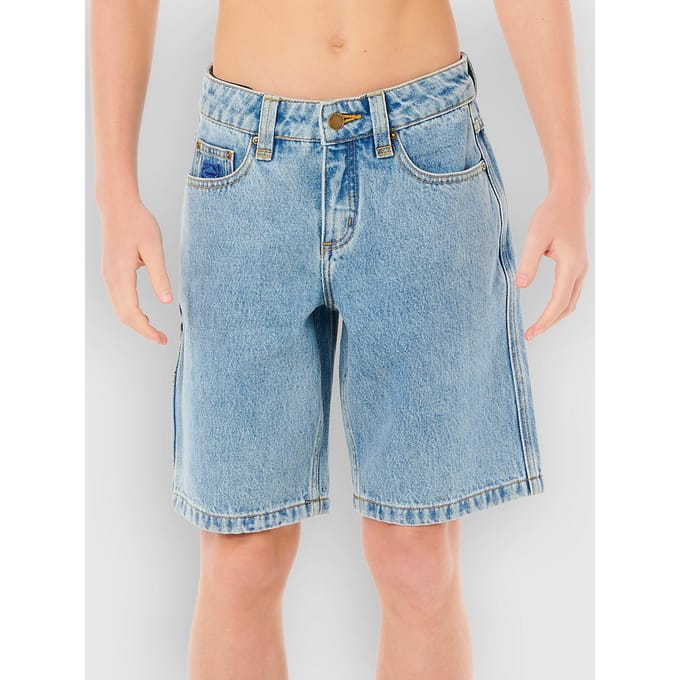 Rip Curl Hyped Up Denim Walk Kids Korte Broek blauw