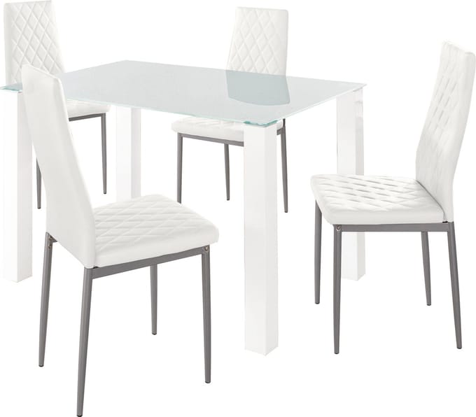 Norma&Brooke-Eetset - 120 cm - Wit