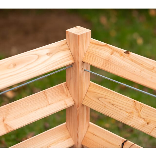 Westmann Compostbak hout Konni S - 85x85x80 cm