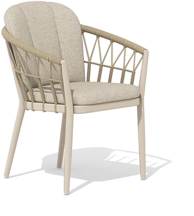 Tierra Outdoor SantaFe Diningstoel - Champagne