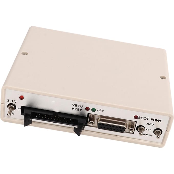 Boîtier d'appareil ECU avec Adaptateurs Complets 3 Interrupteurs J2534 Programmeur ECU Boîtier d'Alimentation pour ECU Openport