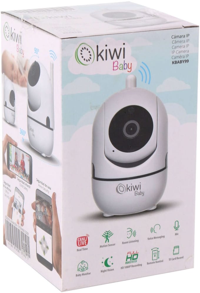 Babyfoon Kiwi IP-camera - 1080p bewaking voor binnen
