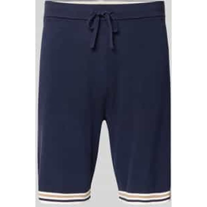 Sweatshorts met elastische band en steekzakken