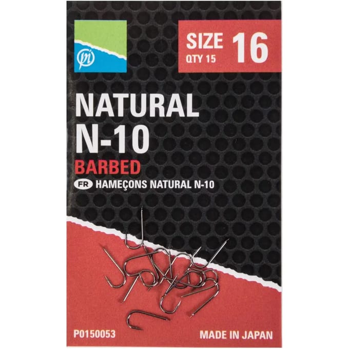 Haken Preston NATURAL N-10 Size 16 (x15)