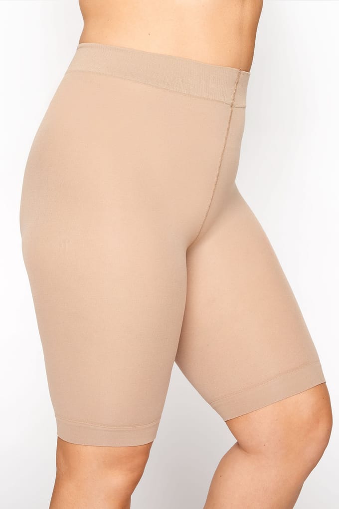 Yours Antischuur Shorts In Nude Size 44-48